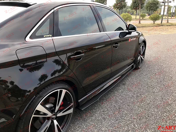 Z-ART aerokit из углеродного волокна для Audi RS3 Комплект кузова из углеродного волокна для Audi RS3- углеродное волокно аэродинамический Комплект кузова для RS3