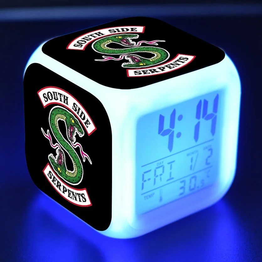 Ривердейл мультфильм детский будильник игрушки Led reloj despertador Цифровой Будильник