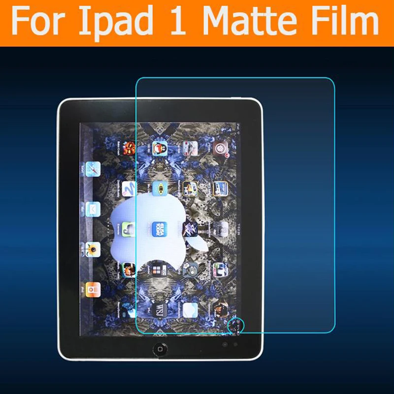 Anti Glare Matte screen protective Films For iPad 1 9.7inch front matte