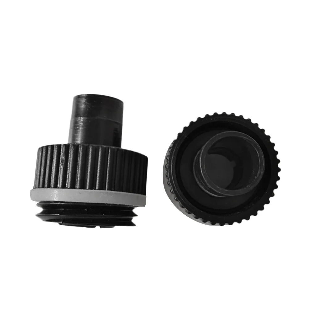 Marine 2 Pieces Nylon Inflatable Boat SUP Board Air Pump Valve Adapters Connector for Kayak Rubber Fishing Boat Part Accessories