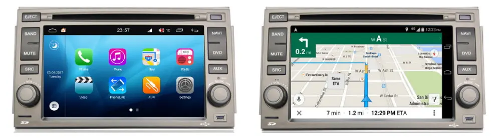 Flash Deal Auto DVD Player GPS Navigation For Hyundai Azera 2006~2011 Car Android Multimedia System HD Screen Radio Stereo Head Unit 1