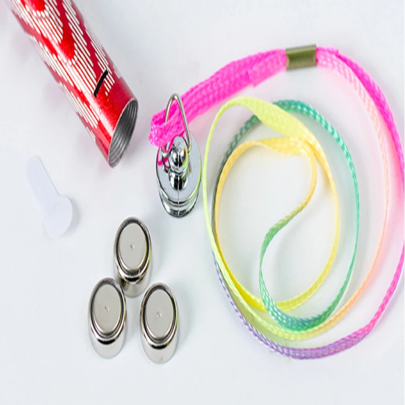 Threaded crystal glow stick Colorful Flashing LED Glow Stick Light Up LED Light Stick For Wedding Birthday Party 6pcs8