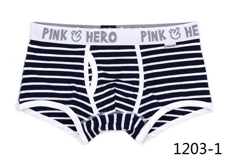 1203 Мужское нижнее белье, шорты Pinkhero, M L XL XXL, EMS DHL FedEx Shippment - Цвет: Dark blue