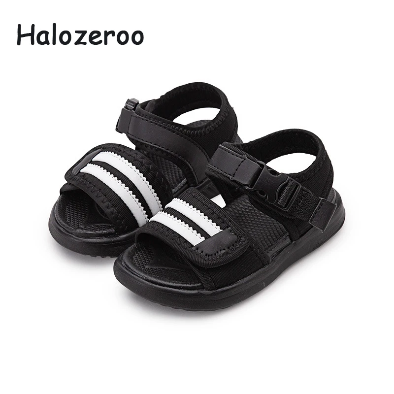 

Summer New Baby Girls Beach Sandals Children Mesh Flats Toddler Casual Sandals Boys Brand Soft Shoes Fashion Black Shoes 2019