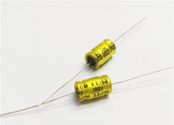 

New and origina 100V3.3UF 10*17MM Aluminium electrolytic capacitor