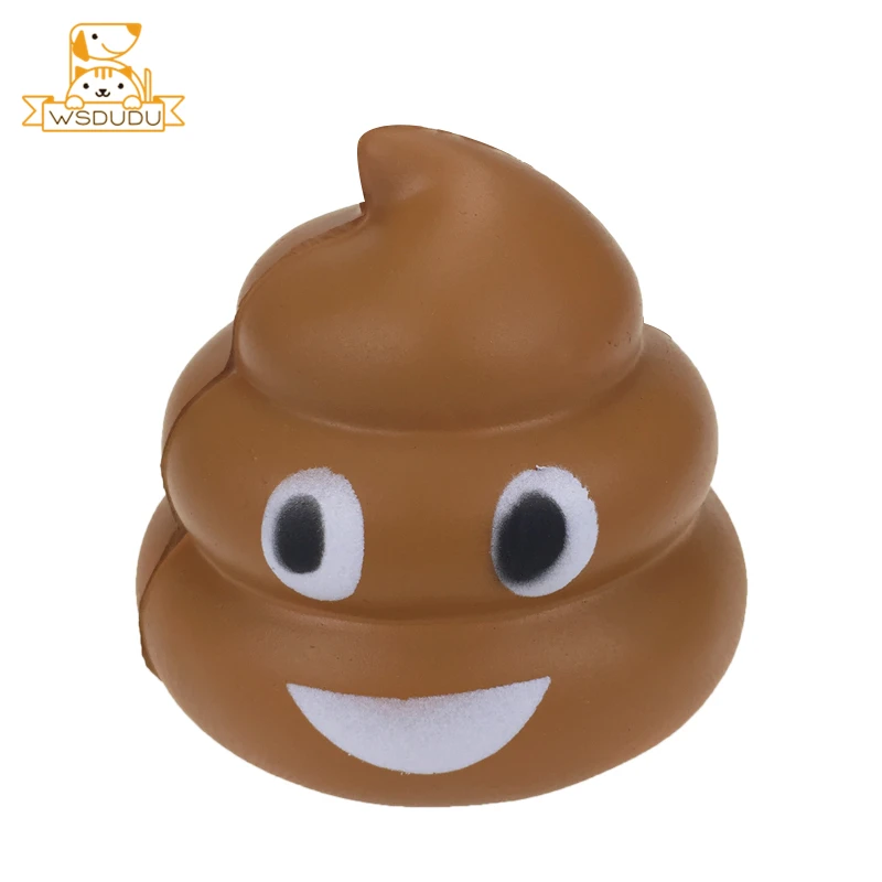 

Smile Poop Cartoon Emoji Squishy Soft Toys Funny Face Expression Sticker Cute Squeeze Squishies Kawaii Slow Rising Kid Gifts Hot