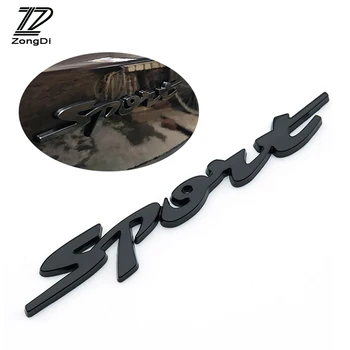 

ZD 1X Car Sport Stickers 3D metal stickers Styling for Alfa Romeo Chevrolet Aveo Captiva Ford Focus 3 Fiesta Mondeo Kuga Fusion
