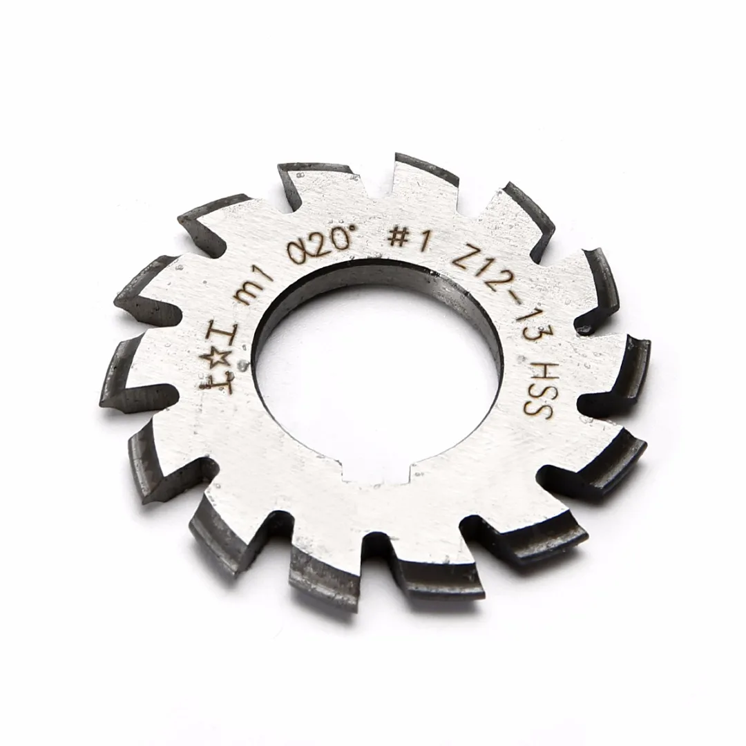 Tanie Mayitr 8 sztuk M1 HSS przekładnia ewolwentowa zestaw frezów 20 stopni 22mm otwór #1 8 zestaw asortymentowy zestaw dla narzędzia frezarskie