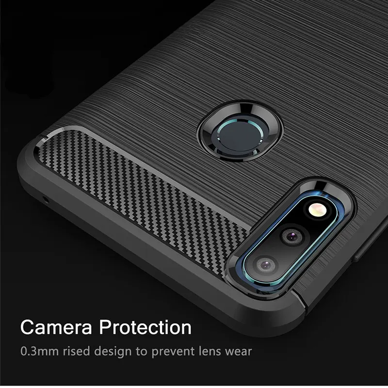 

For Asus Zenfone Max Pro M2 ZB631KL M2 ZB633KL Case Carbon Fiber Soft TPU Silicone Phone Case Back Cover ZenFone 4 ZE554KL Case