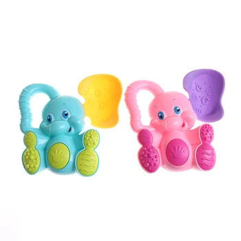 

1pc Plastic Elephant Baby Rattles Mobiles Baby Toys Handbells Educational Toys Hand Jingle Shaking Bell Rattle Baby Toy Randomly