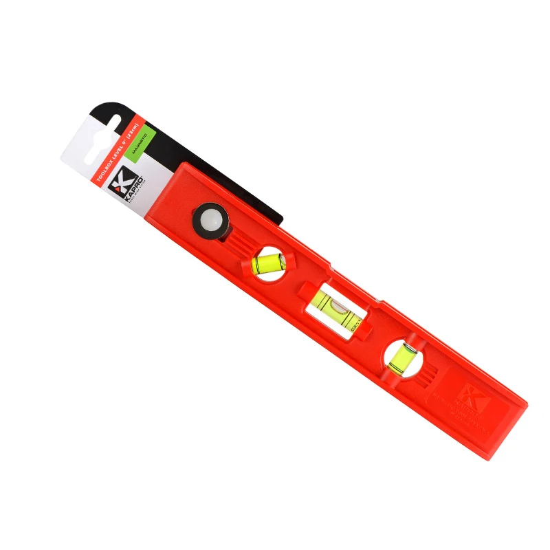 

KAPRO Mini Portable 3 Spirit Bubbles 23cm Magnetic Level Measuring Instrument Horizontal Vertical 45 Degree Level Gauge Ruler