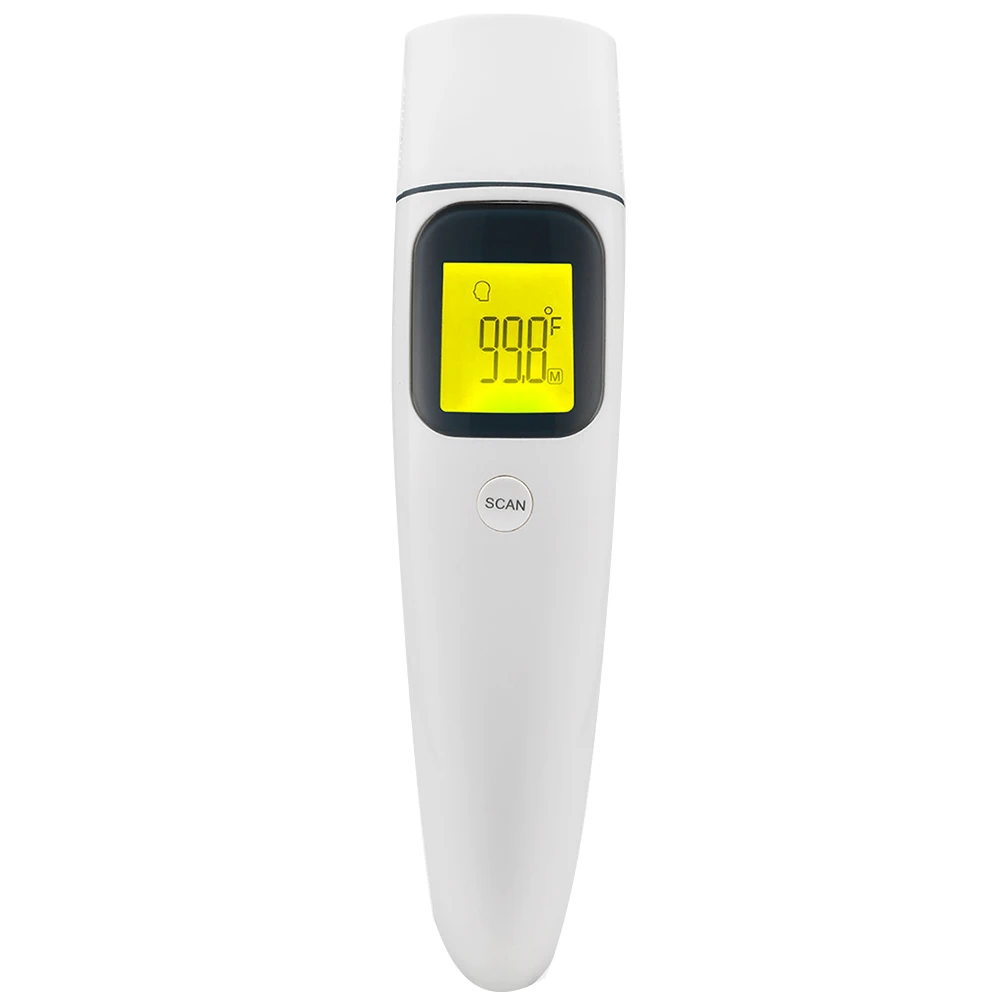 Ухо ЖК-дисплей измерения инфракрасный батарея питание электронный контакт ABS дети подсветка Детский термометр Цифровой Лоб