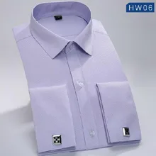 Рубашки для работы во французском стиле; модные рубашки с длинными рукавами и отложным воротником; однотонные дышащие рубашки из чистого хлопка высокого качества; Vestido