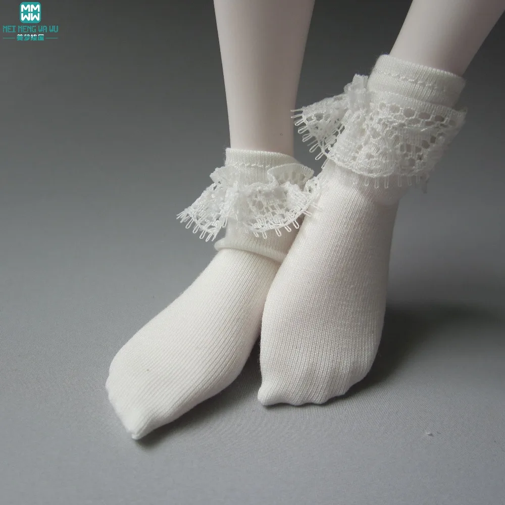 Подходит для 1/3 1/4 1/6 BJD DD SD MSD YOSD куклы модные черные носки для куклы аксессуары