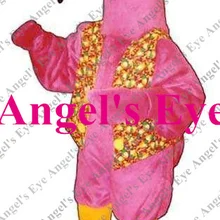 Талисман розовый птицы фламинго костюм талисмана животные Африки Птица Фламинго Fancy нарядное платье для карнавала Праздничная Вечеринка SW1327