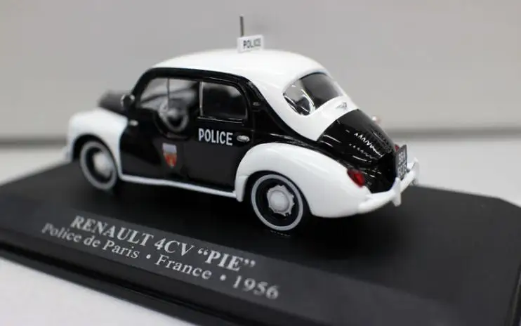 1:43 Масштаб сплава Модель автомобиля, высокая моделирования RENAULT 4CV пирог, металлические отливки, коллекция статической модели игрушечного автомобиля