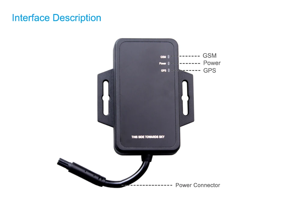 gps location tracker GT08 Concox Dustproof And Waterproof Vehicle GPS Tracker SMS GSM GPRS Car Tracker Remote Control Real Time Tracking For Vehicle gps device