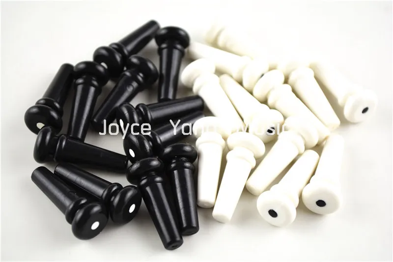 

Alice 24pcs of Retro Style Acoustic Guitar End Pins Strap Holders With Dot White&Black Free Shipping Wholesales