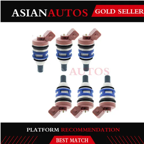 

6PCs Fuel Injector Nozzle Injection Gasoline Petrol Gas 1660085E06 1660021V02 1660085E00 1660085E05 1660085E01 For Nissan Maxima