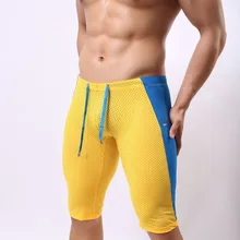 Мужские шорты тонкие трусы-боксеры нижнее белье синий бренд Brave person