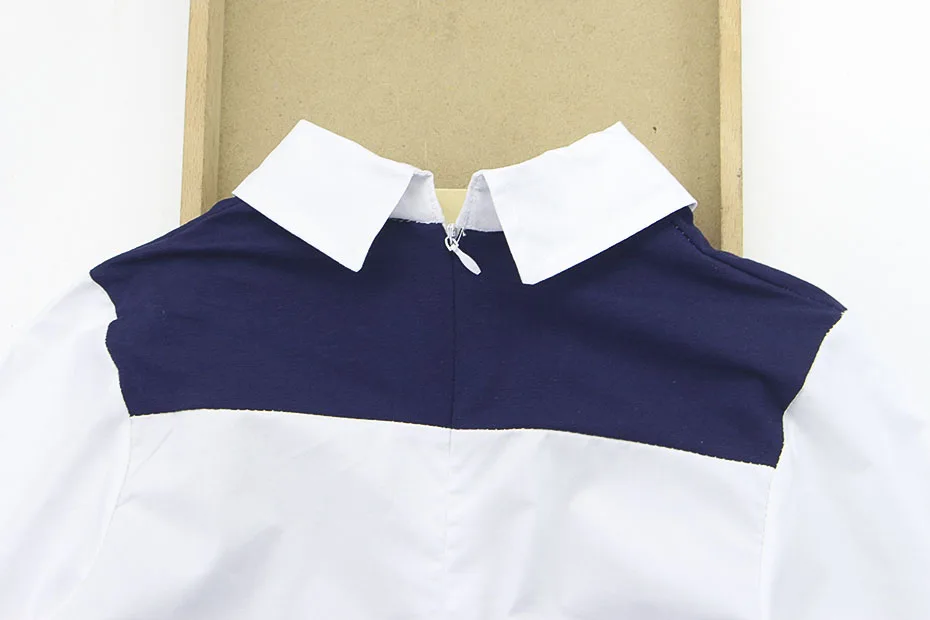 Artishare/блузка для девочек детская одежда в стиле пэчворк для подростков универсальные детские топы, рубашки детская одежда с отложным воротником для девочек 8, 10, 12