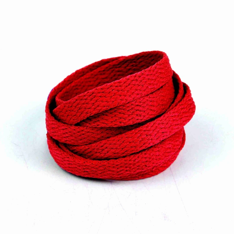red flat laces