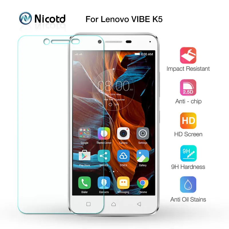 Закаленное стекло для Lenovo A1000, a2010, s5, K5, p1, p2, K900