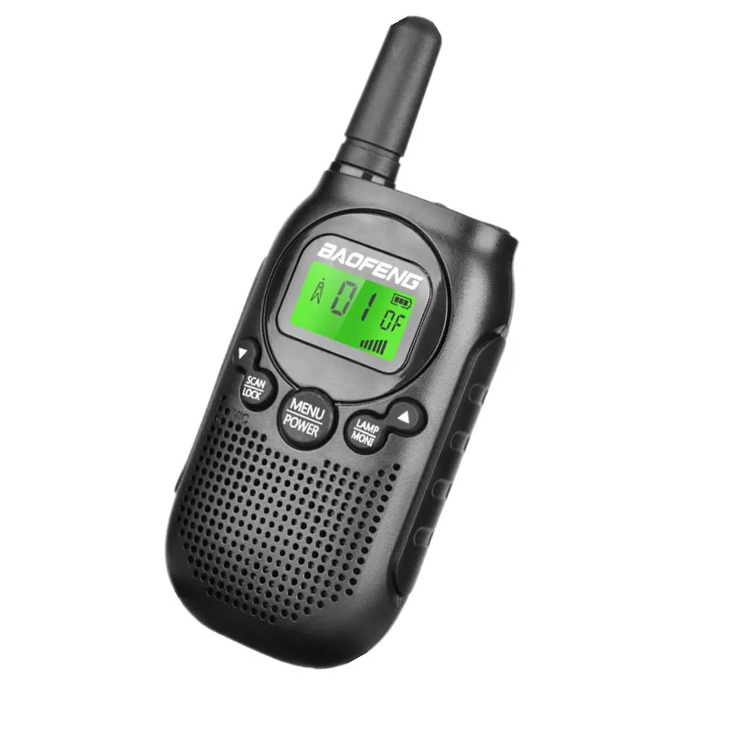 2pcs 2019 Newest License Free BAOFENG Two Way Radio BF T6 Walkie Talkie T6 Mini Kids 4