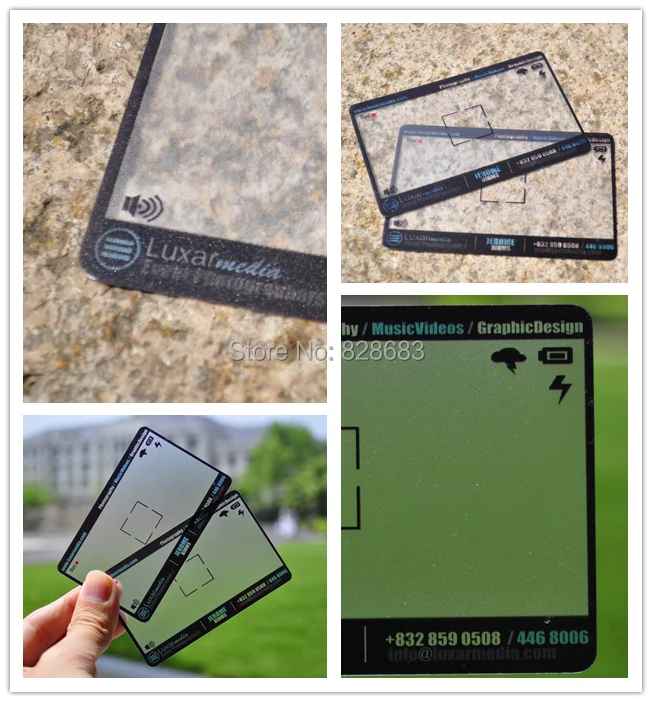 

Matte faces Transparent Plastic card printing service translucent gift membership royalty VIP card