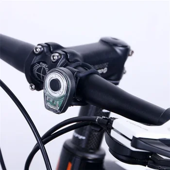 

USB Rechargeable Headlights Mountain Bike Round Back Safety Light Bicycle light Set Taillight USB Charging Warning LED