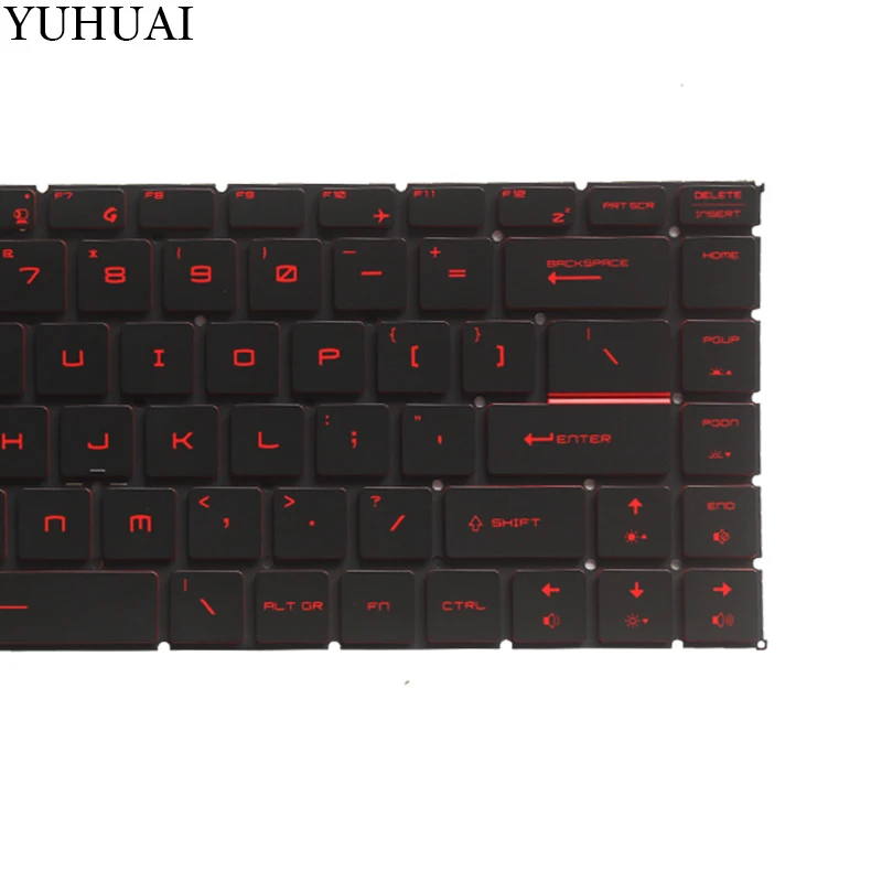 US keyboard FOR MSI GF63 USlaptop keyboard with Backlight