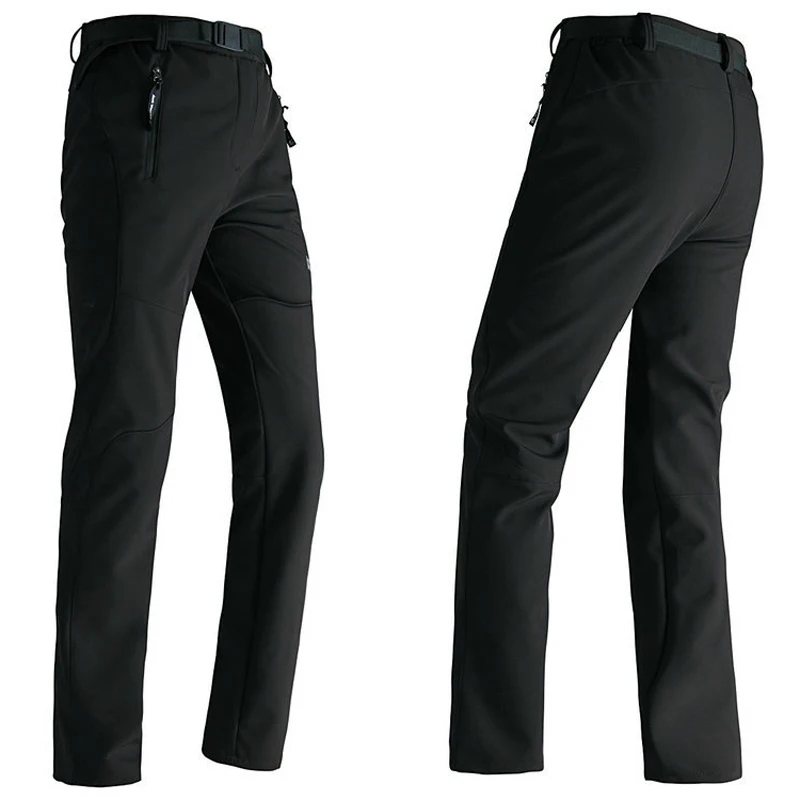 RAY GRACE de invierno de las mujeres Camping senderismo pantalones de lana suave al aire libre Pantalones de deporte para escalada Trekking Mujer RAY GRACE de invierno de las mujeres Camping senderismo pantalones de lana suave al aire libre Pantalones de deporte para escalada Trekking Mujer