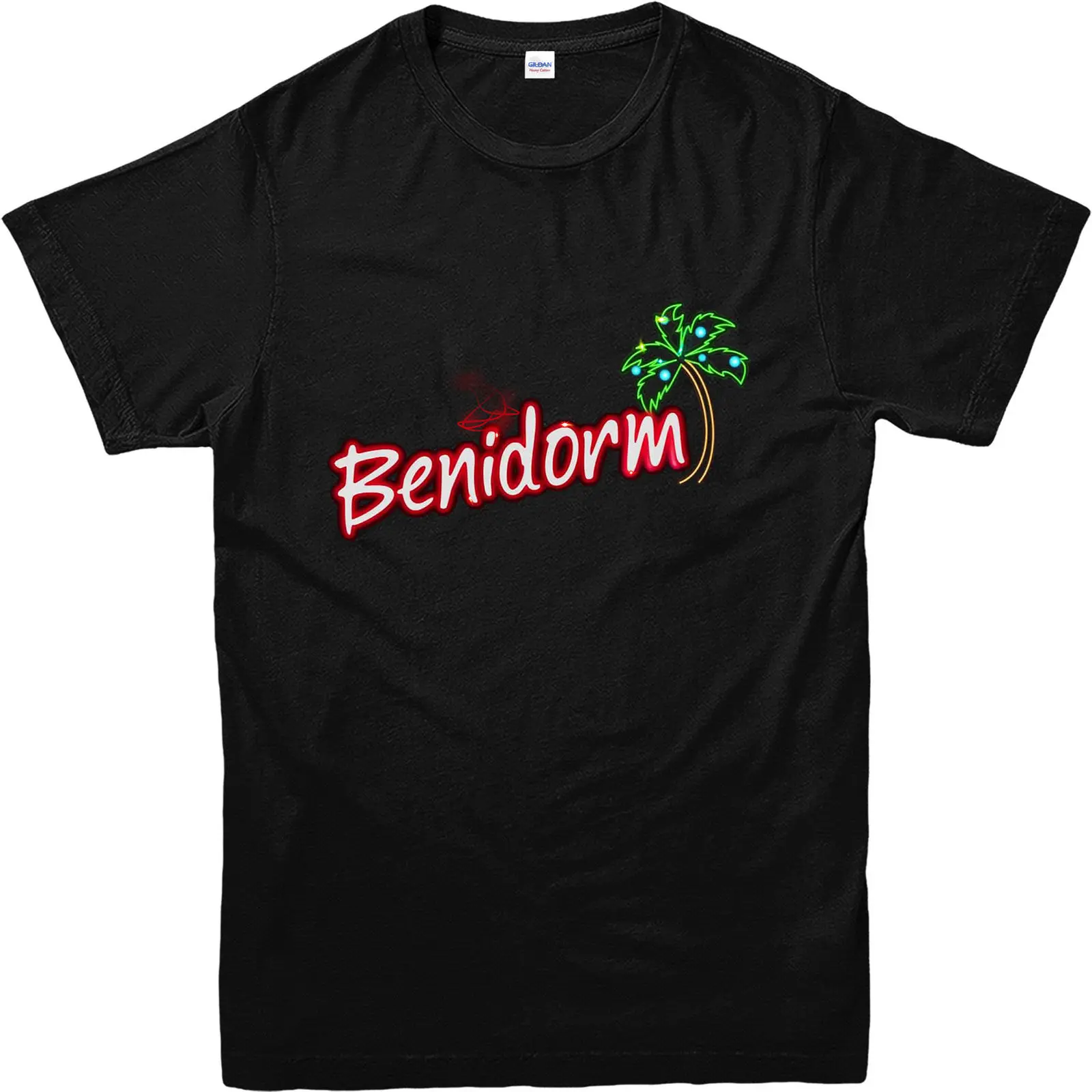 Benidorm T-Shirt Holiday Partywear Inspired Design Top Cheap wholesale tees 100% Cotton For Man T shirt printing | Мужская одежда