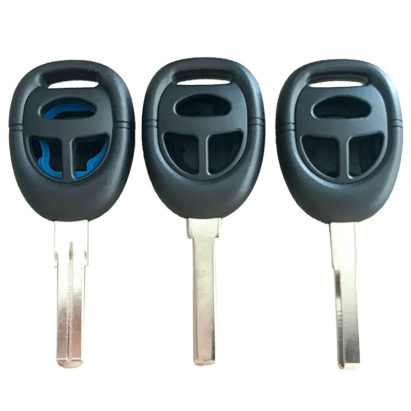 

3 Buttons Replacement Case Cover Shell Smart Remote Key Fob For Saab 9-3 9-5 93 95 With Uncut Blade