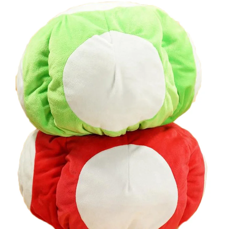 Cartoon Super Mario Mushroom Red Toad Plush Doll Stuffed Toy Warm
