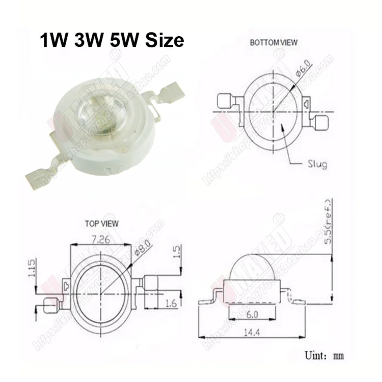 Высокая мощность Яркость светодио дный бусы чип 10W 20W 30W 50W 70 Вт 100 Вт WW/W/R/G/B прожектор лампы Точечные светильники с COB-светодиодами чипы