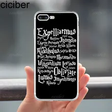 Harry Potter Hogwarts Soft Silicone Phone Cases Cover for Iphone 7 6 6S 8 Plus 5S SE X