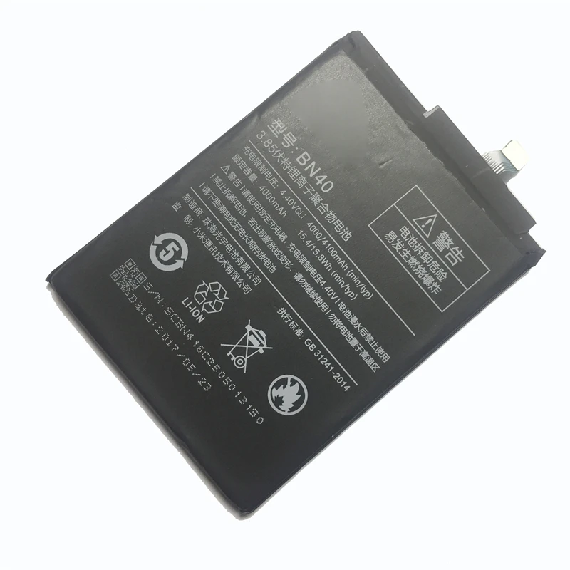 Bn40 xiaomi аккумулятор