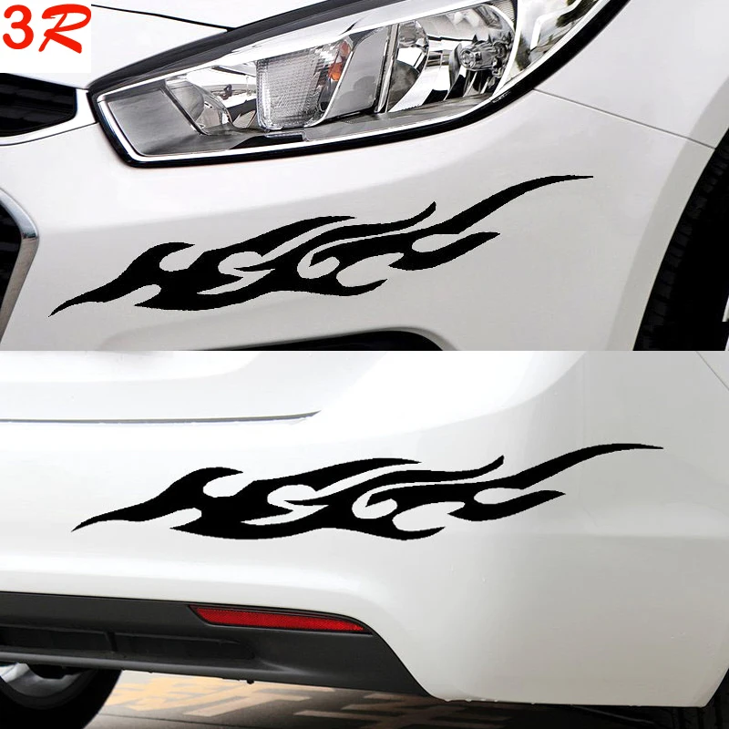 3R 35CM Flame Stickers Car styling vinyl sticker Car Scratches