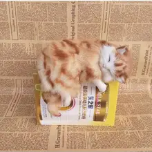 WYZHY животные из искусственного меха имитация меха кошки сад украшение дома обучение маленьких детей реквизит камеры 20X11X16 см