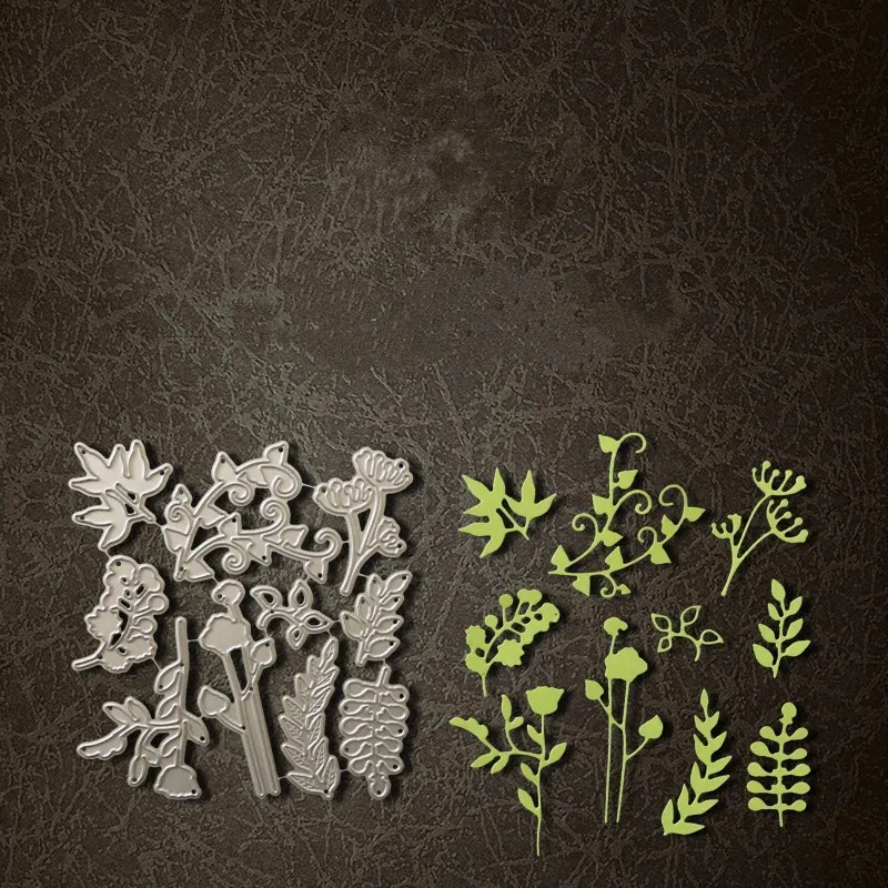 

Multi Leaves die cuts metal die cutting die in scrapbooking embossing folder suit for cutting machine