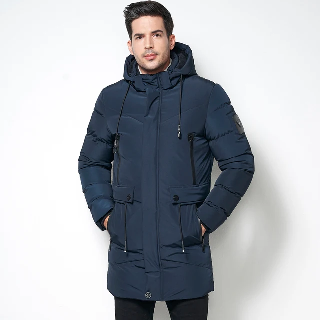 Buy HTLB 2018 Winter New Men Long Casual Warm Parkas
