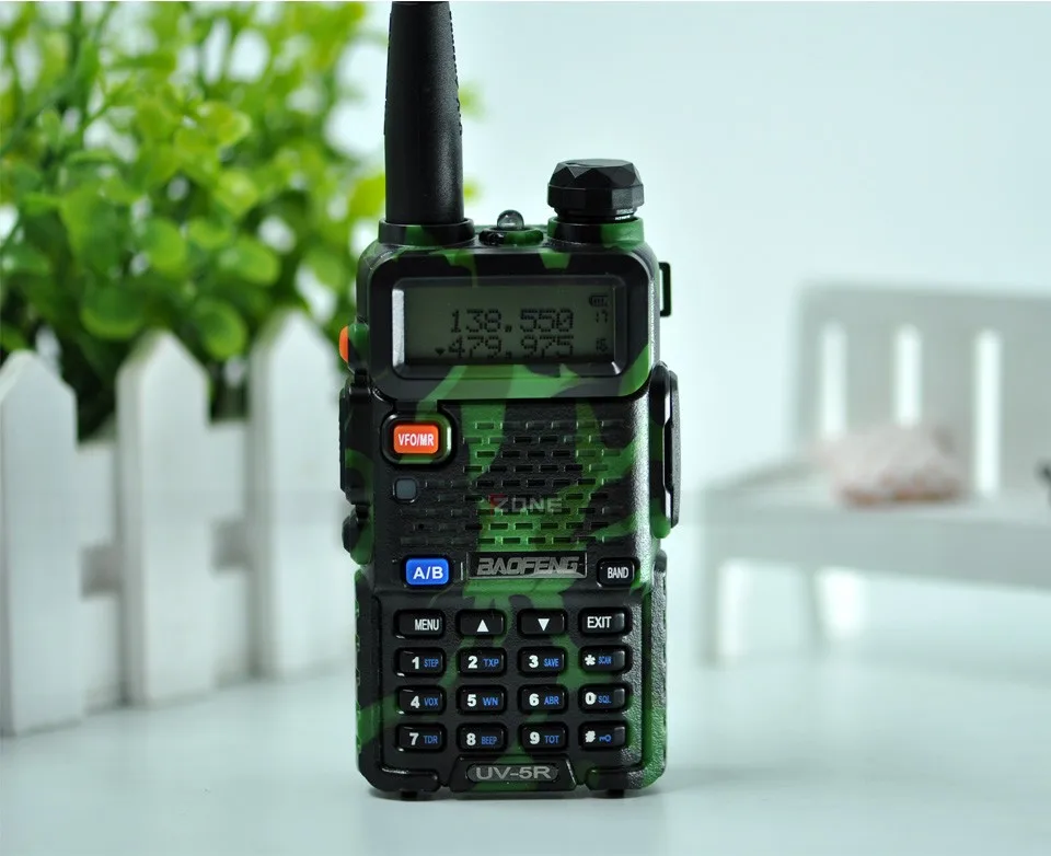 BaoFeng УФ-5R рация Профессиональный рации Baofeng UV5R Трансивер 128CH 5 Вт УКВ и УВЧ Портативных УФ 5R радиоприемник Для охота Радио