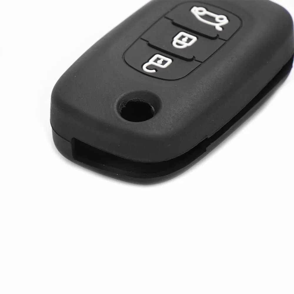 Чехол с 3 кнопками для автомобильных ключей для LADA Sedan Largus Kalina Granta Vesta X-Ray XRay брелок-чехол для дистанционного ключа защитный набор оболочки ключей