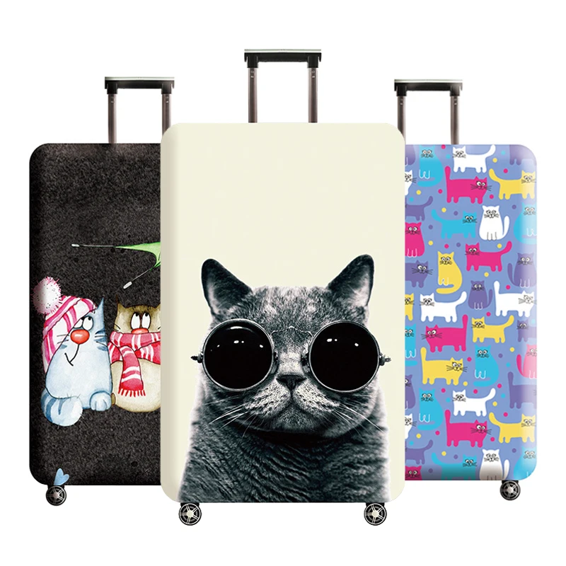

luggage protector cover suitcase elastic protective cover Trolley case Dust cover for 18-32 inch traveling accessories on Road