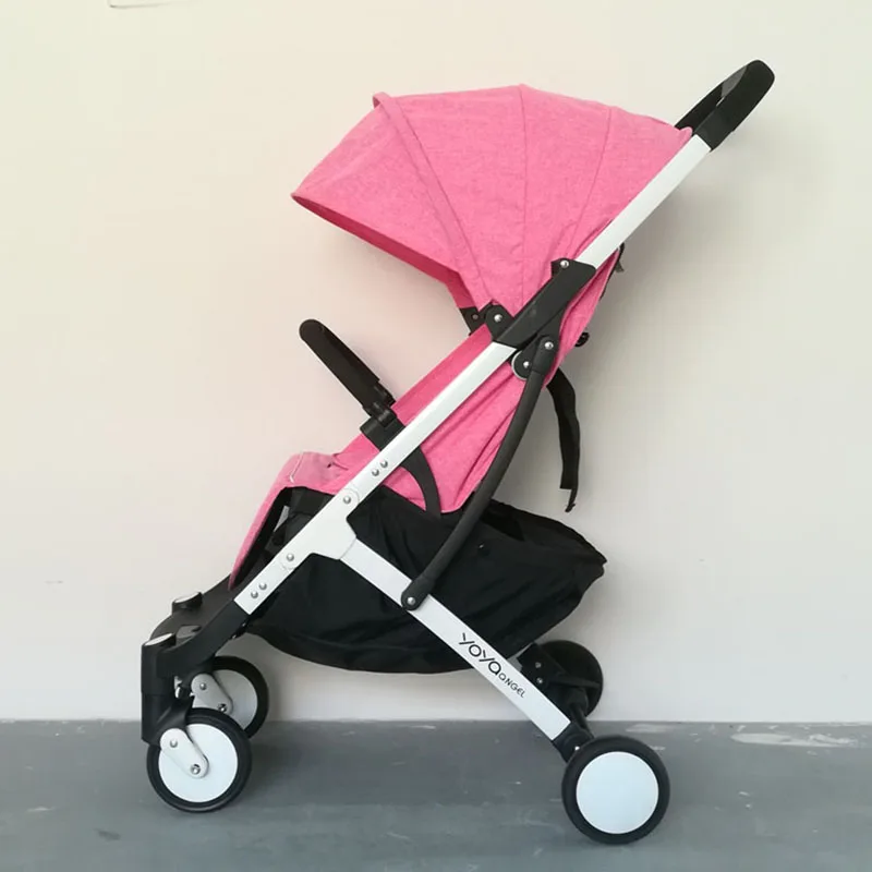 

Lightly Folded High Landscape Baby Stroller Lie And Down Lightweight Umbrella Stroller 2017 New Baby Trolley Hot Mom Stroller