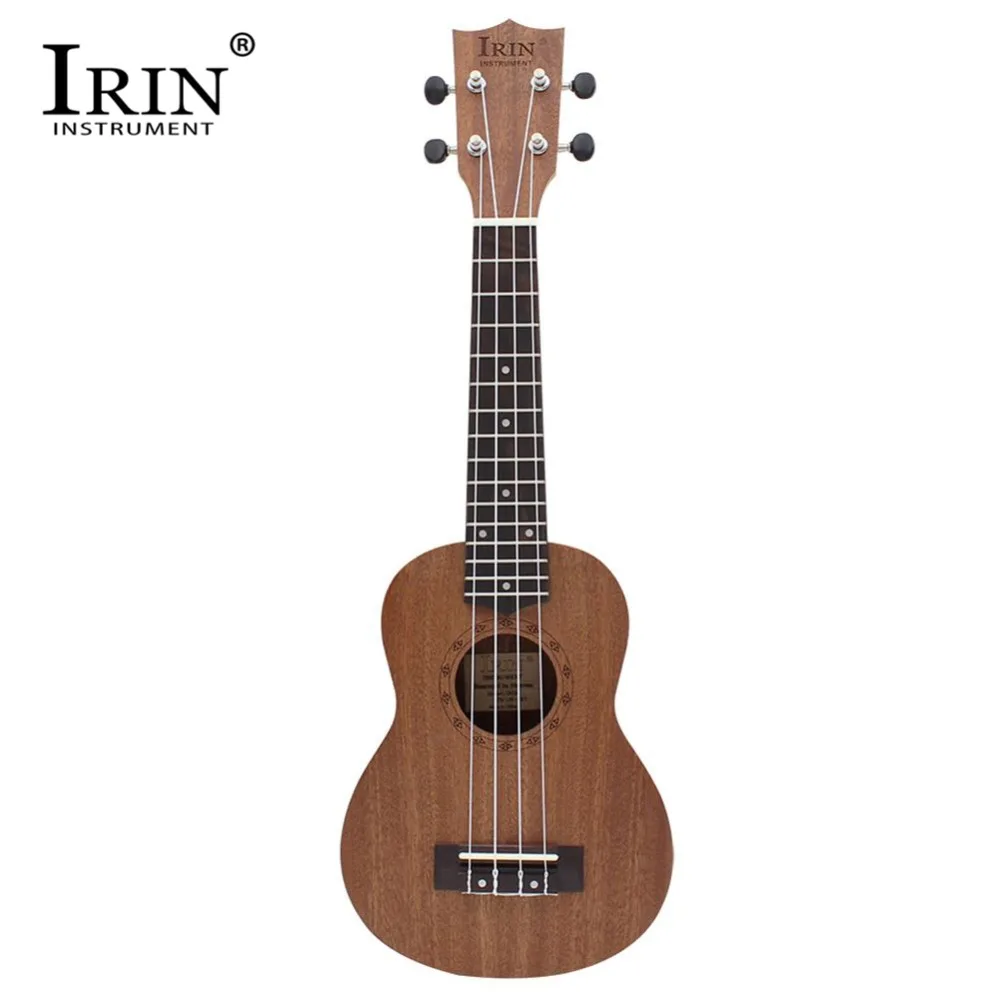

IRIN 21 Inch Ukulele Guitar Soprano Hawaii 4 string With Gig Bag Musical Instrument For Adults Kids Beginners Gifts Rosewood