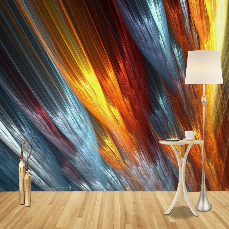 custom Abstract art 3d wallpaper for walls home improvement modern 3D