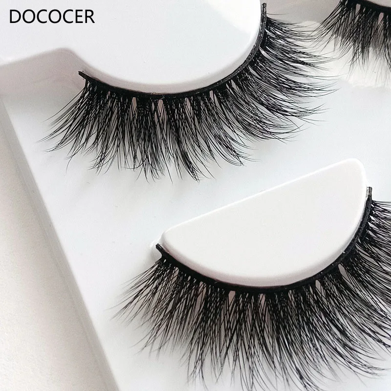 

3 pairs /set Eyelashes Messy Cross Thick Natural Fake Eyelashes Winged 3D False Lashes Makeup Big Eye Long False Eye Lashes