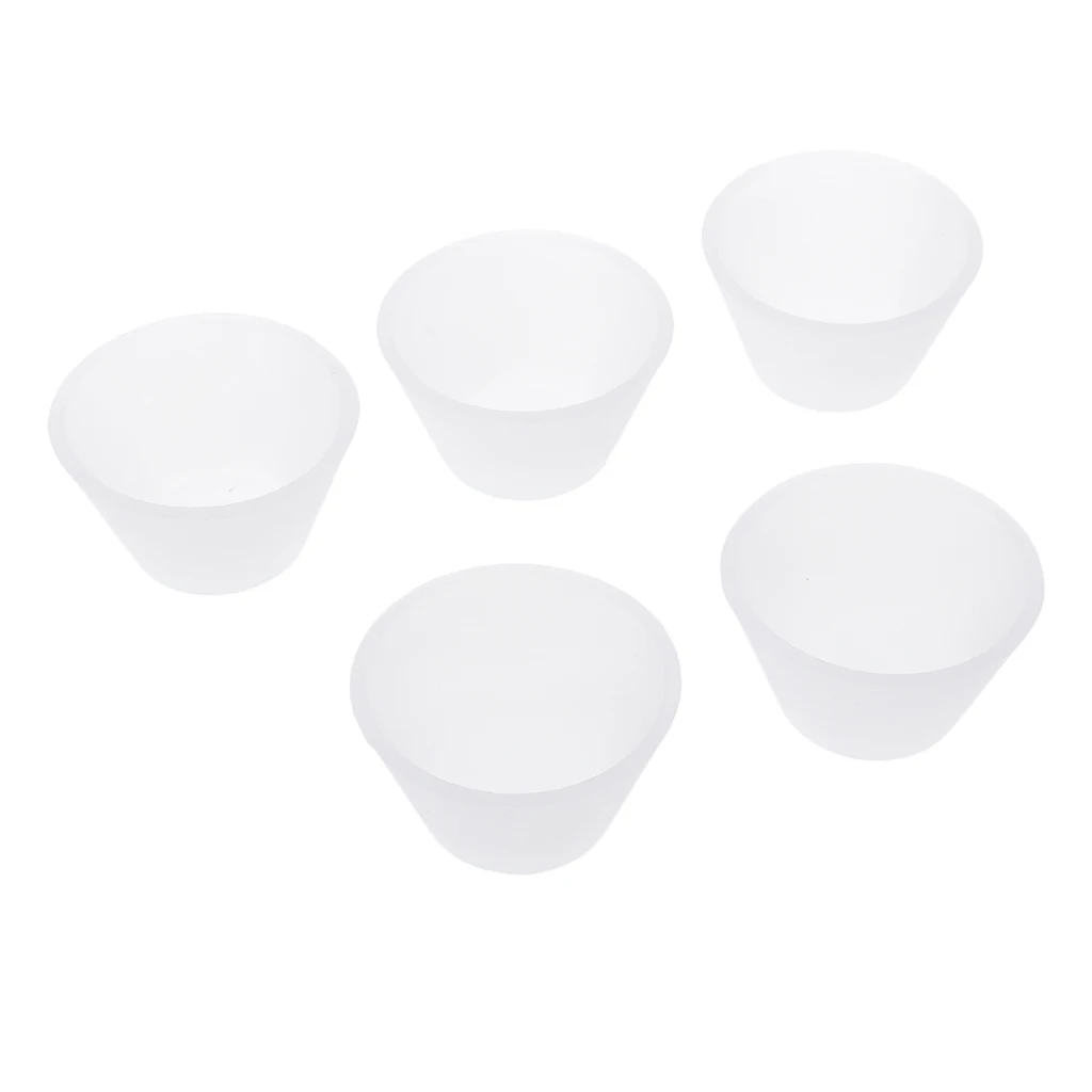 5/10pcs Non Toxic Silicone Cup Durable Resin Distribution Mixing Cups For Jewelry Making Tools DIY Crafts Supplies